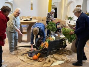 Groenten en fruit voor de Oogstdienst